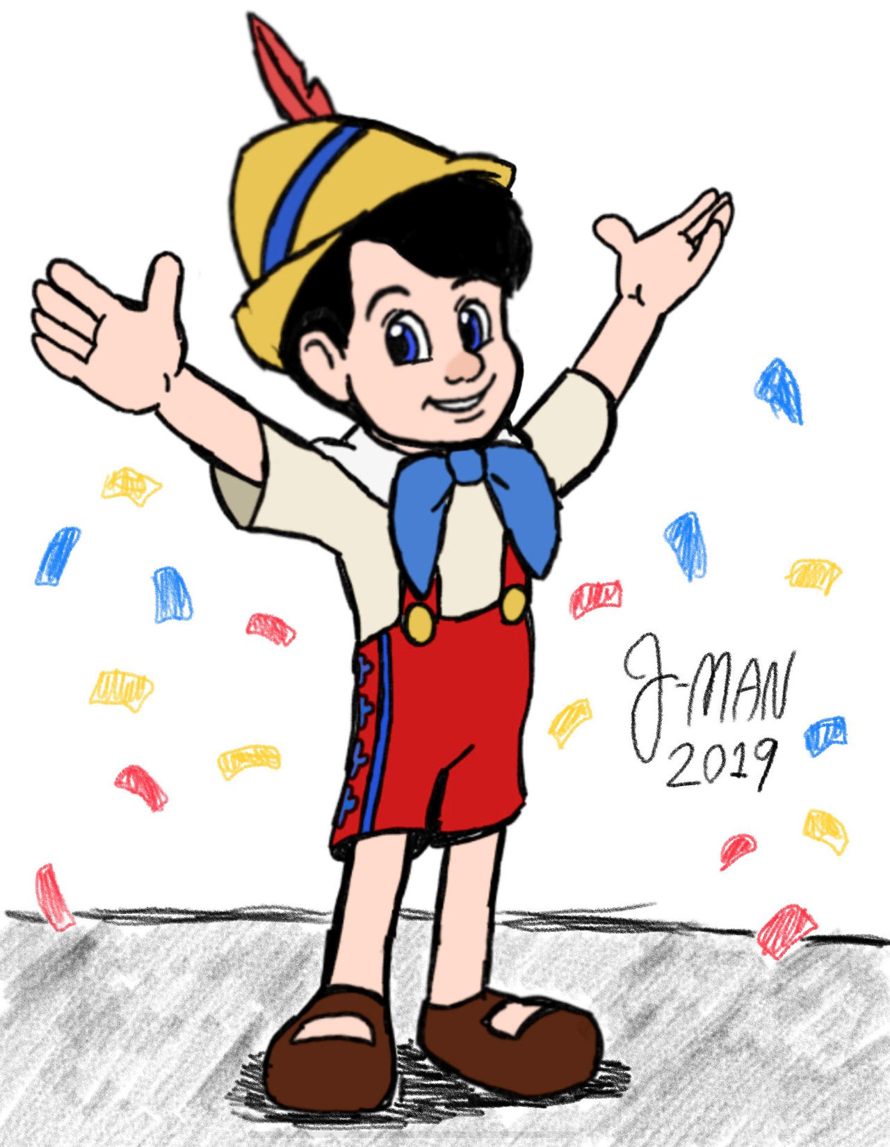 Pinocchio is a Real Boy by JManTheAngel2 on DeviantArt