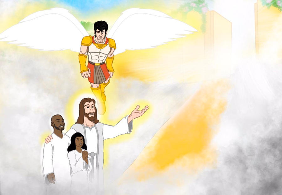 Download Angel Kobe Bryant Cartoon Wallpaper