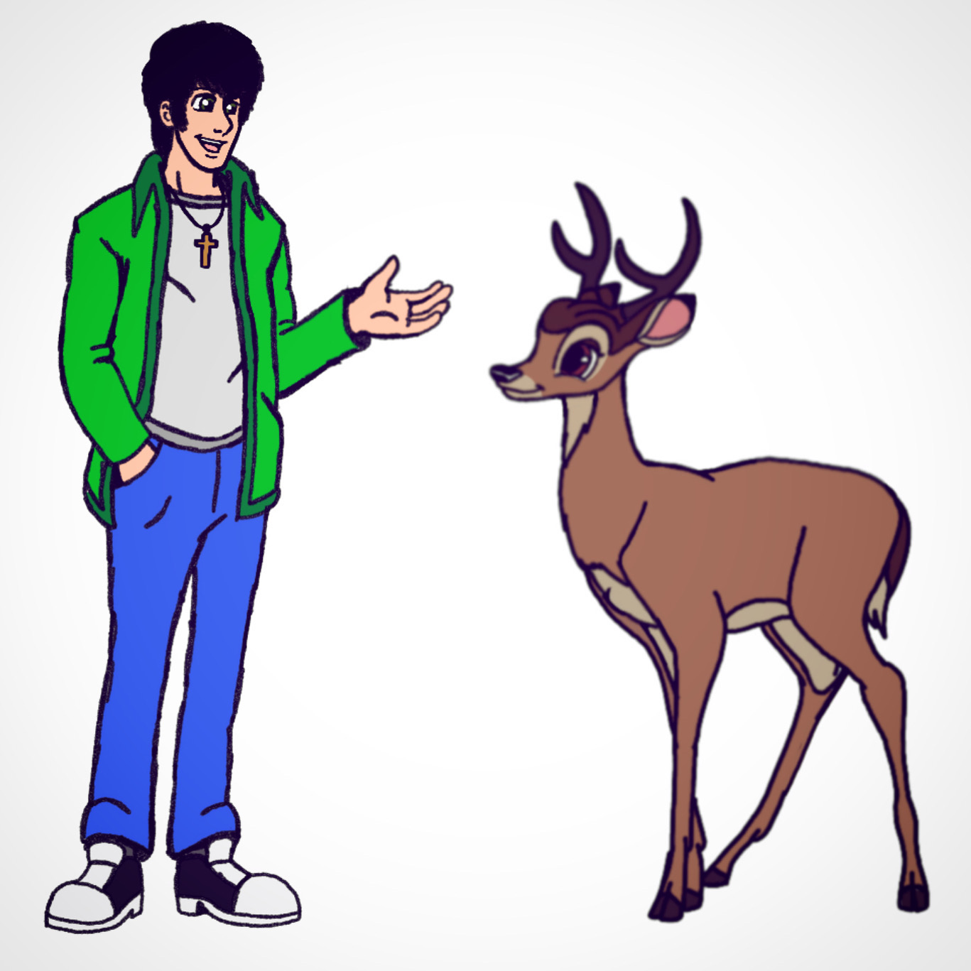 J-Man Meets Bambi The Second Time by JManTheAngel2 on DeviantArt