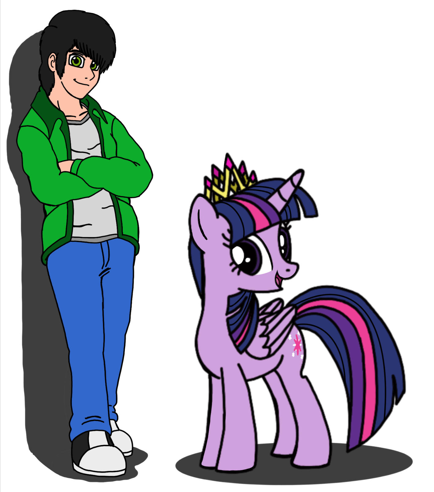 J Man and Princess Twilight Sparkle by JManTheAngel2 on DeviantArt