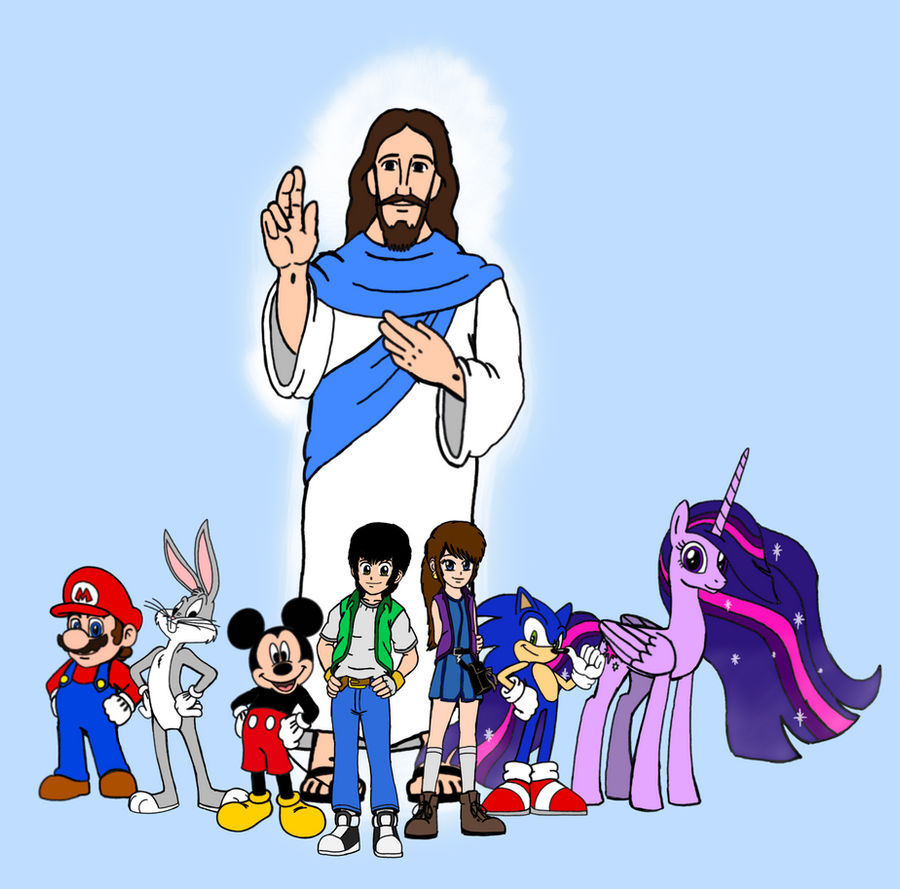 Lord Jesus J-Man and Lily and the Crossovers by JManTheAngel2 on DeviantArt