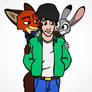 Officer Judy and Nick behind JMan Colored