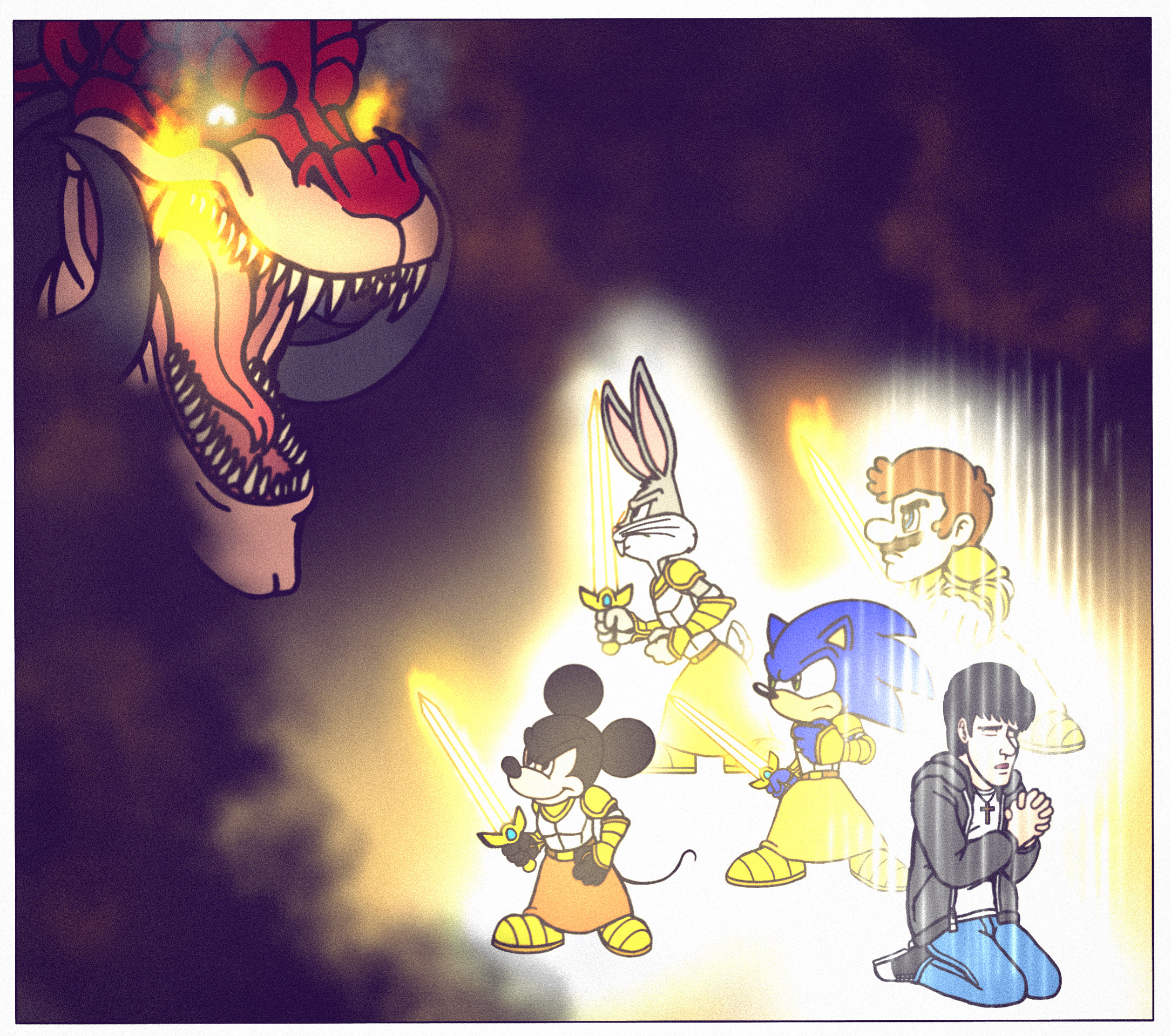 God of Angel Armies protect J-Man from the Dragon. by JManTheAngel2 on ...