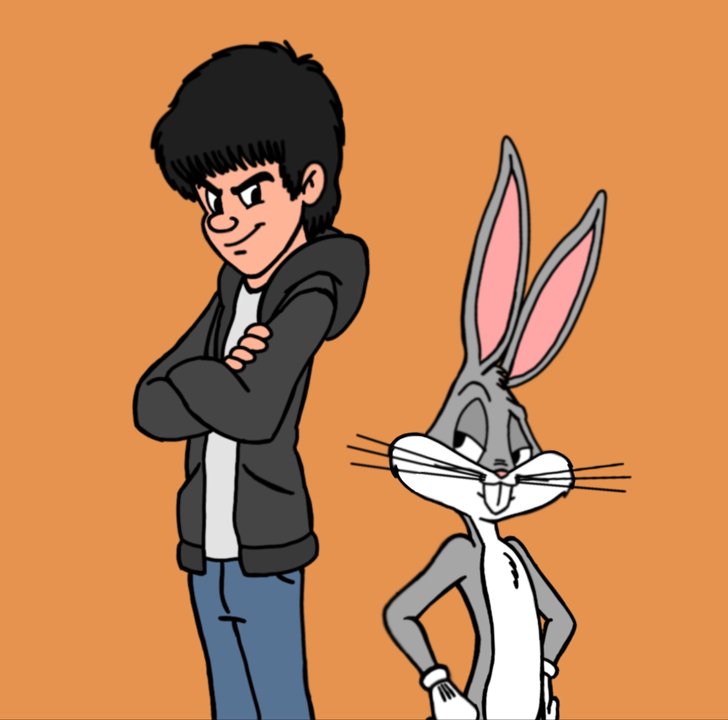 J-Man and Bugs Bunny by JManTheAngel2 on DeviantArt