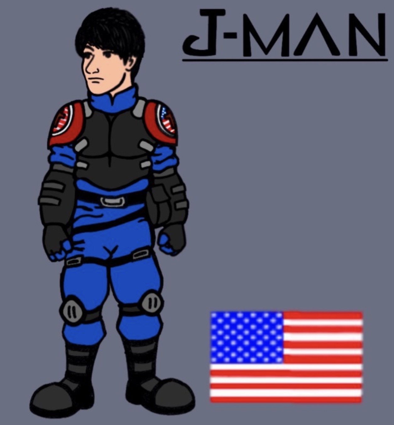 J-Man Next Adventure without The Helmet by JManTheAngel2 on DeviantArt