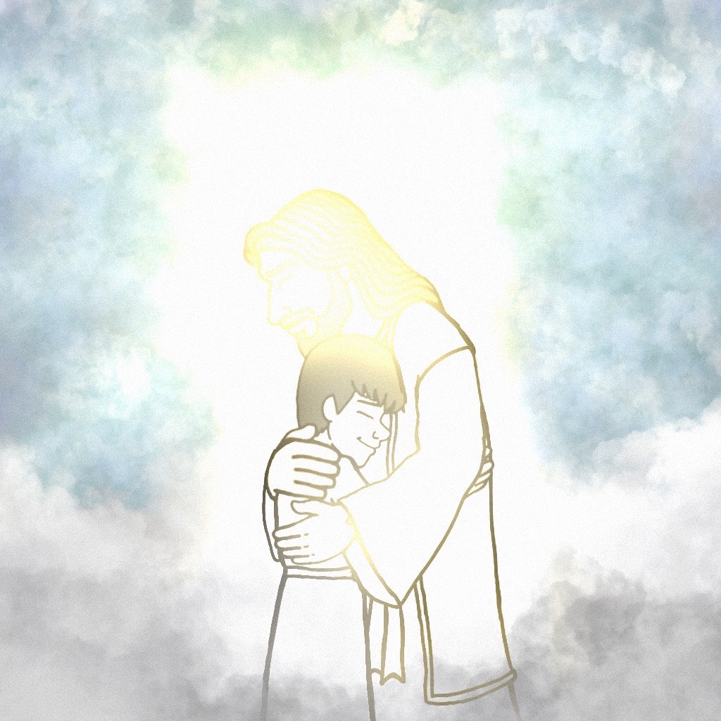 J-Man Hugs Jesus. by JManTheAngel2 on DeviantArt