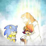 Sonic Watch Jesus Comfort and Hug Sally Acorn.