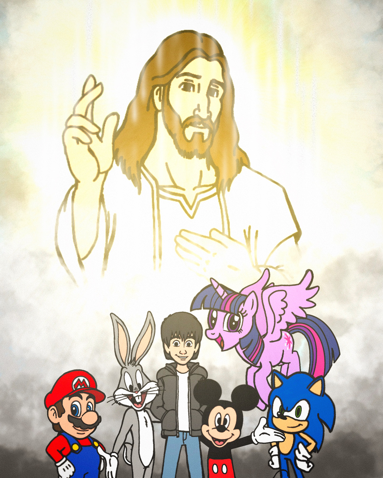 Jesus and Jack Martin and the Crossovers 2022. by JManTheAngel2 on