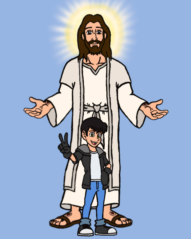 Jesus Christ and Jack Marten (J-Man) - 2023. by JManTheAngel2 on DeviantArt