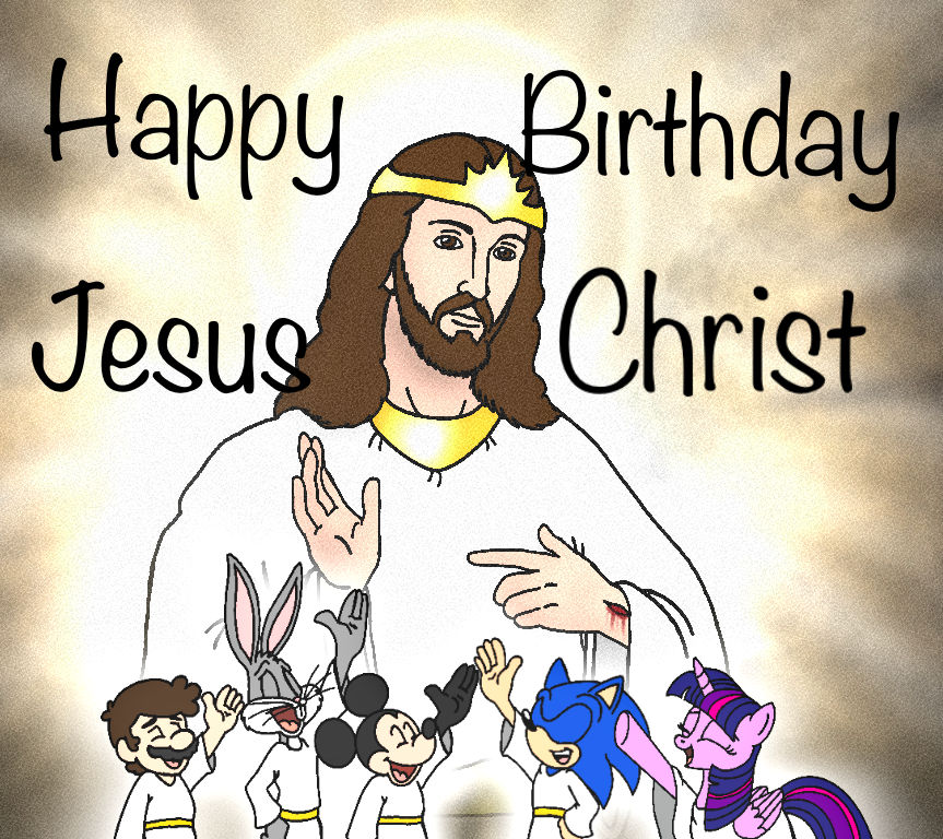 Happy Birthday Jesus and Merry Christmas. by JManTheAngel2 on DeviantArt