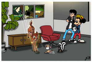Jack Marten meets Bambi and his Friends - 2024.