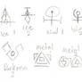 Digimon Element Symbols
