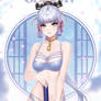 FA:: Ayaka in lingerie (Genshin Impact)