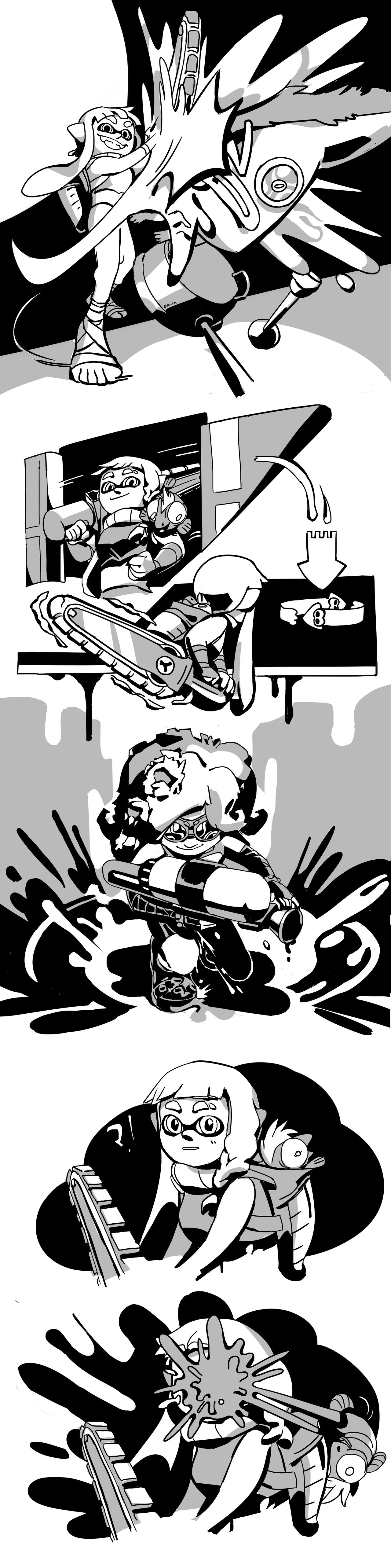 Splatoon comic by DarkPikachuPikachuX on DeviantArt