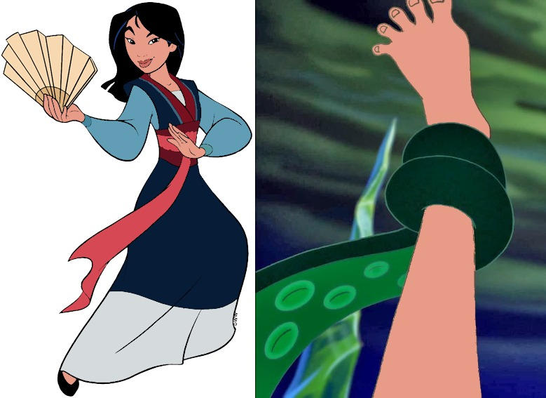 Fa Mulan foot grab by griffinknightavenger on DeviantArt