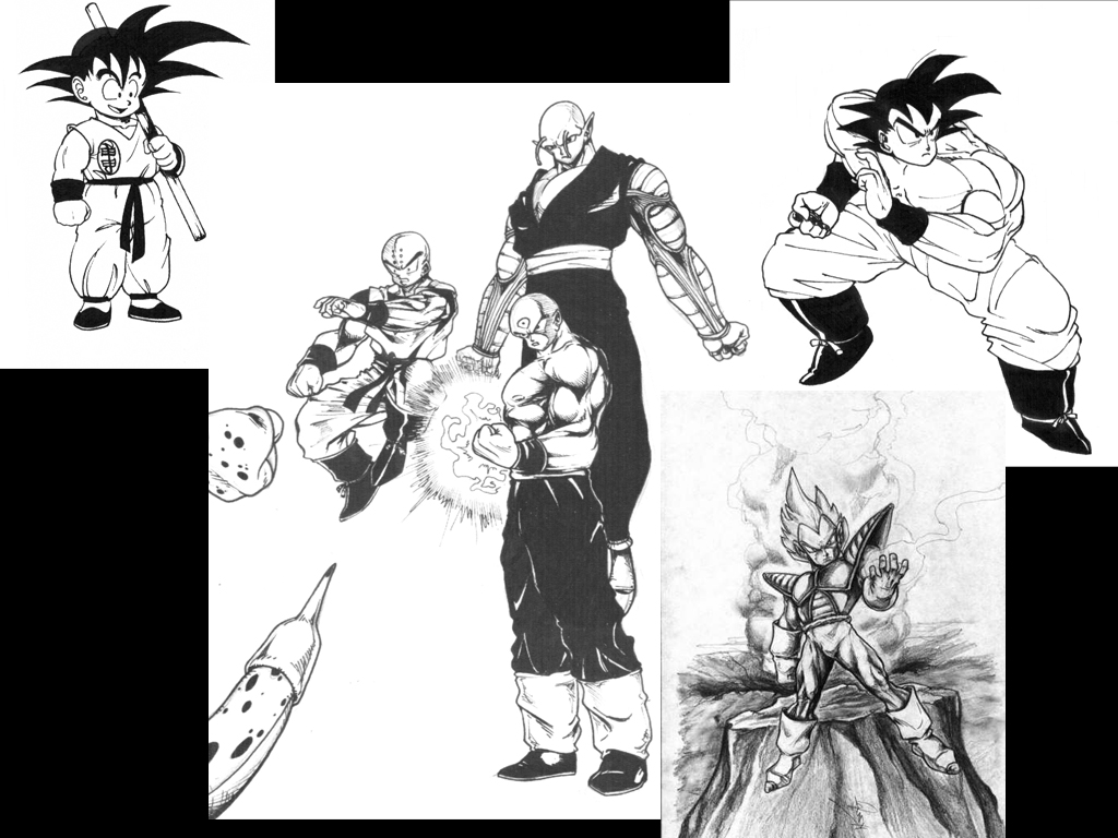 Dragon Ball collage