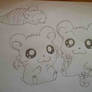 Hamtaro and friends