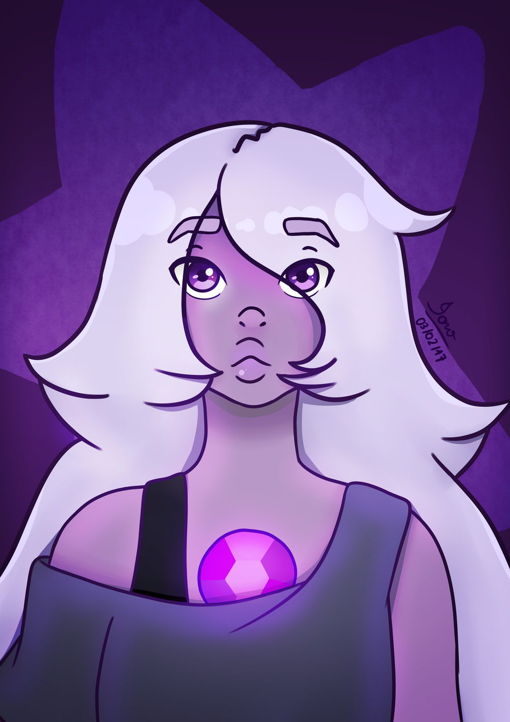 Amethyst Deviantart Amethyst steven universe by iarabugada on DeviantArt