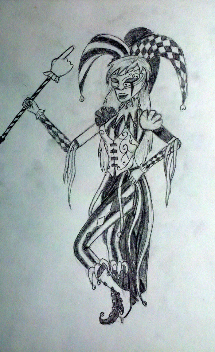Jester Back Deviantart The Jester by FreakFaery on DeviantArt