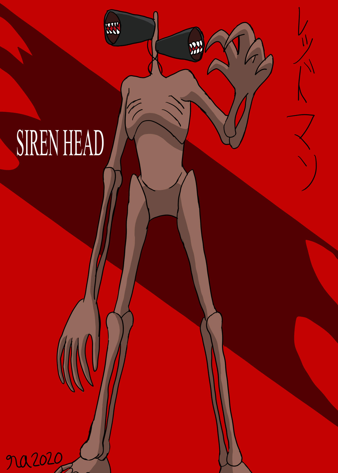 Siren Head by nashotobi on Newgrounds