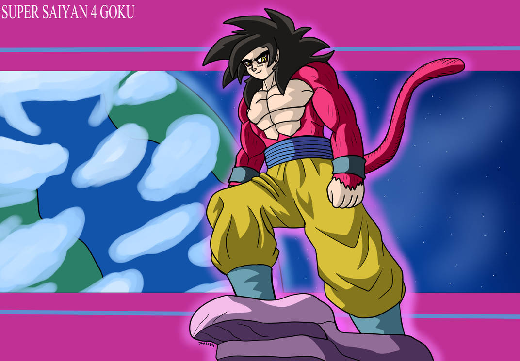 OC Super Saiyan 4 Goku from everyone's favorite game - Dragon Ball GT: Final  Bout : r/dbz