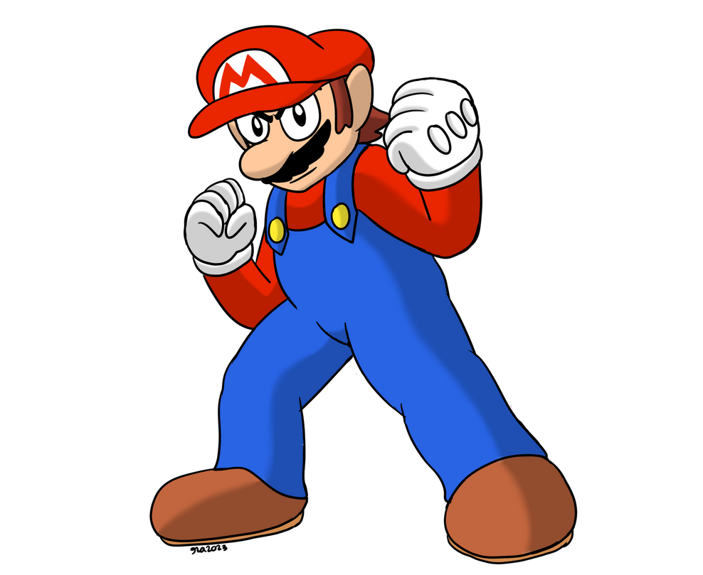 Mario (Smash Bros Collab) by Nicostud916 on DeviantArt