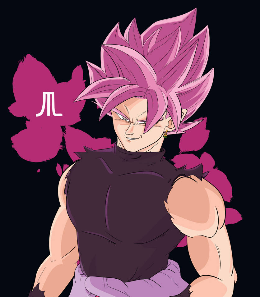 SSJR Goku Black by UncleUtakata on DeviantArt