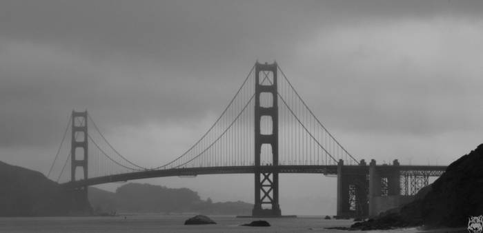 Bridge in the Rain