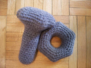 Crocheted Nut and Bolt