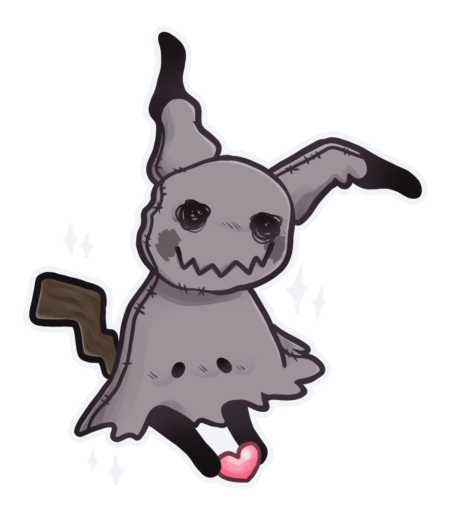 Fan art Mimikyu shiny  •Pokémon• En Español Amino