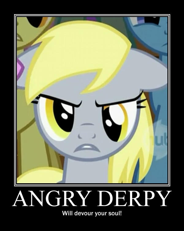 Angry Derpy by wrathe64 on DeviantArt