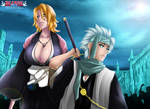 Bleach 549 - Matsumoto And Hitsugaya by HikariNoGiri