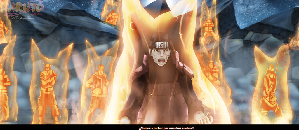 Naruto 649 - Hashirama Kyubi Chakra