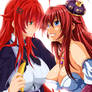 Hs Dxd Collab  - Two Rias