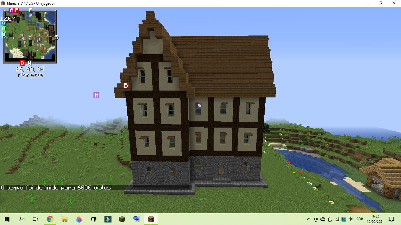 Minecraft inn by karolinefmoreira on DeviantArt