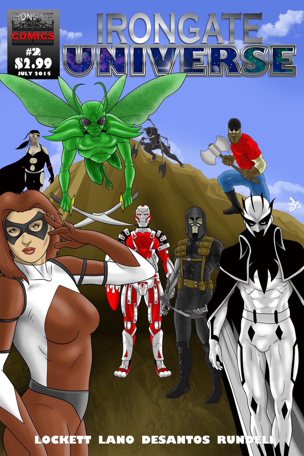 Iron Gate Universe cover for issue # 2