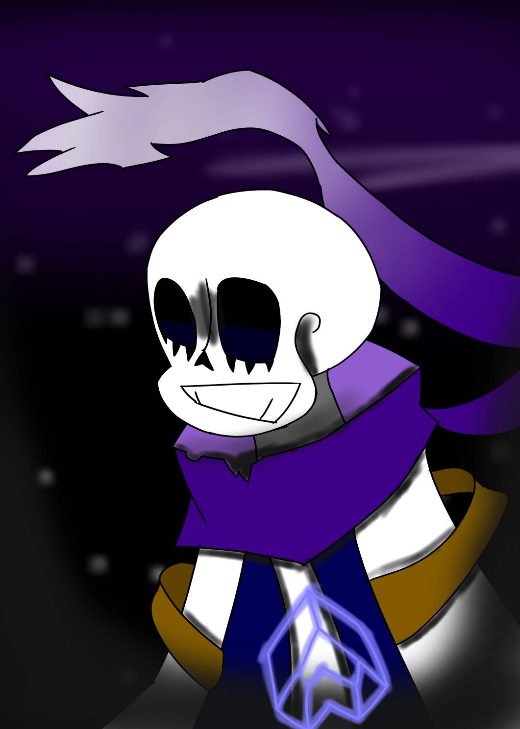 Killer sans phase 2 (Undertale: Something new). by Ducred-blue on DeviantArt