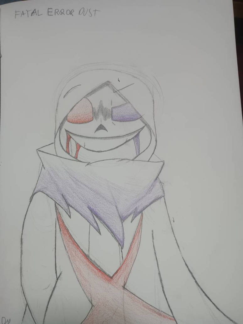 Error Dust Fatal Error Dust art by Demoncyclone on DeviantArt