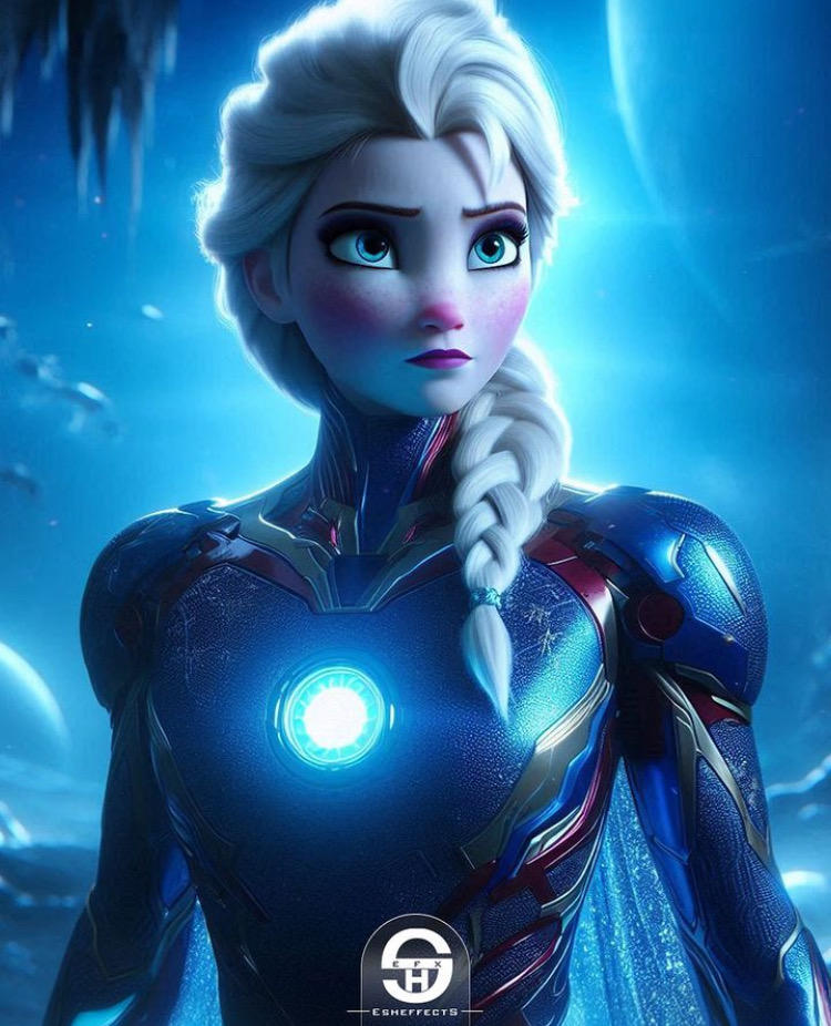 Iron Elsa Deviantart Iron Elsa by SonicKetchum123 on DeviantArt