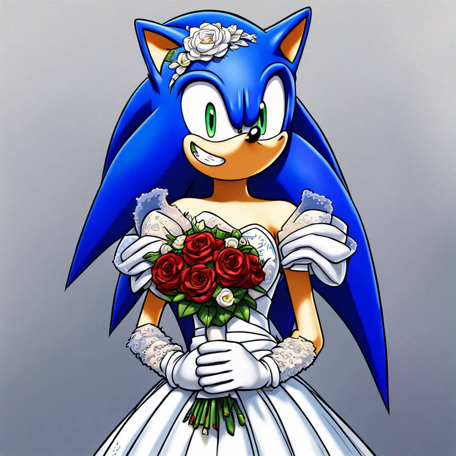 Sonic as a Bride