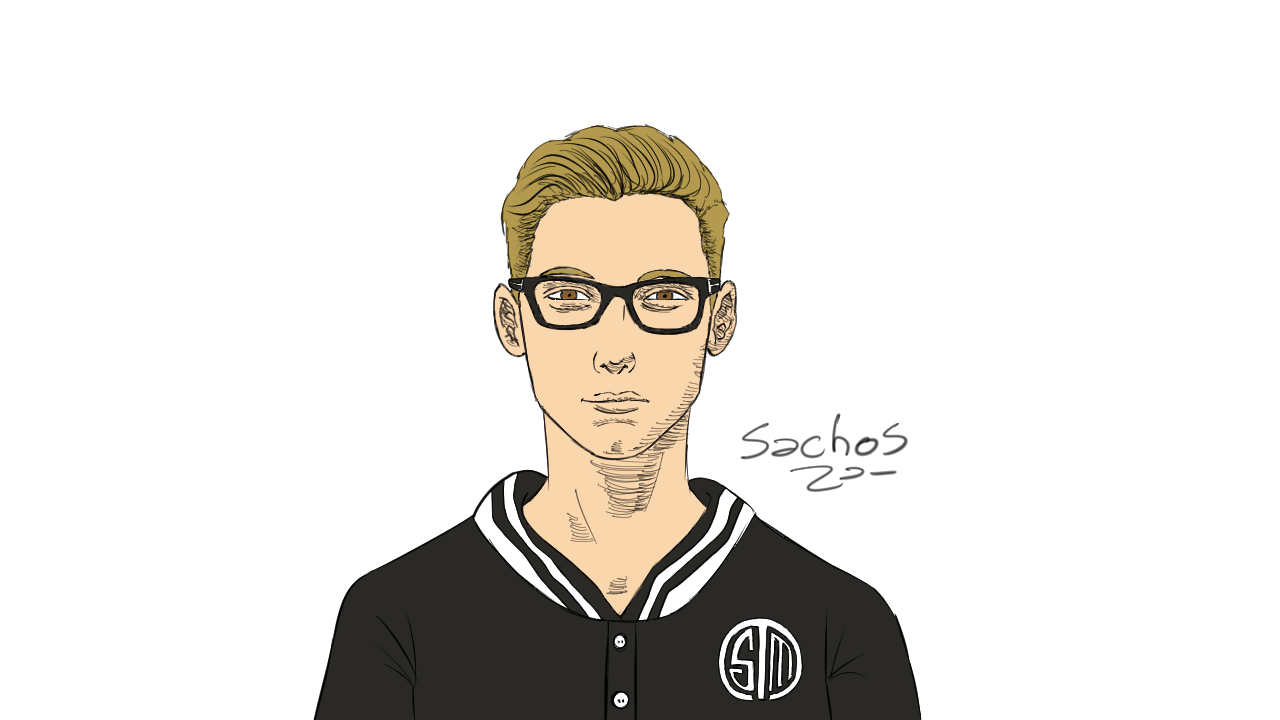 TSM Bjergsen Speed Drawing - League of Legends