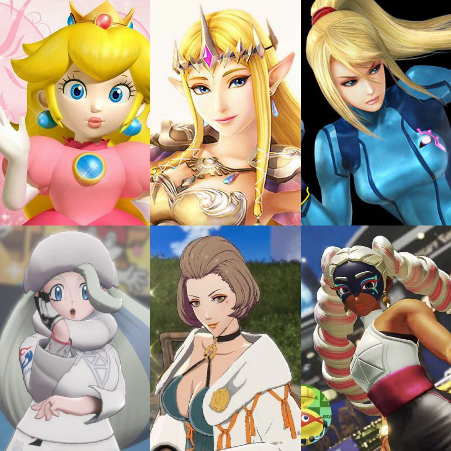 Nintendo girl. Nintendo girls