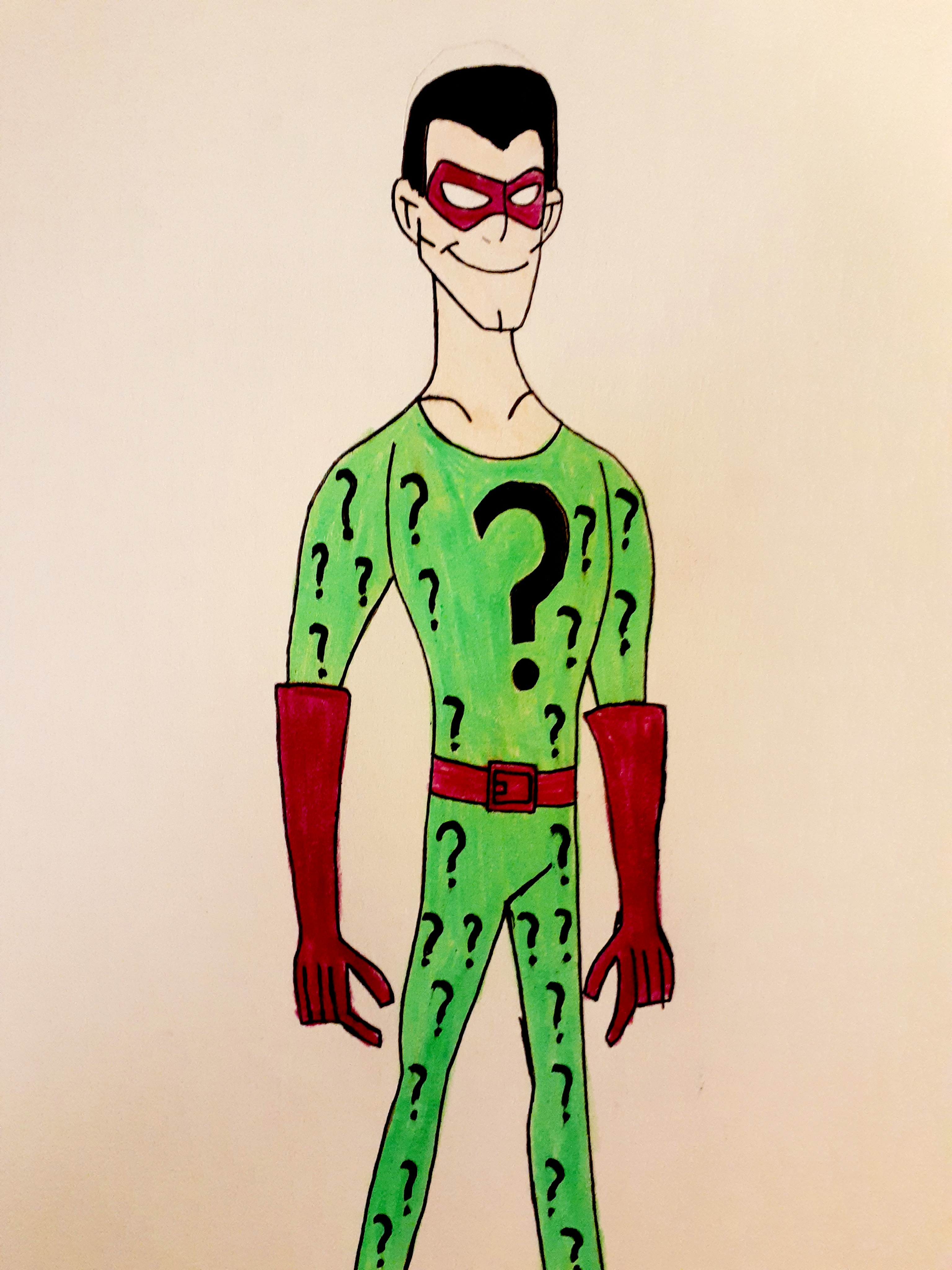 Color Swapped Riddler Batman Batman Reboot: The Riddler by EK2001 on DeviantArt