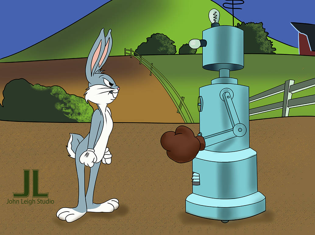 Robot Rabbit Scene Robot Rabbit-3. 8-21 by johnleighs01 on DeviantArt