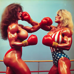 Big Girls At War -USA vs USSR