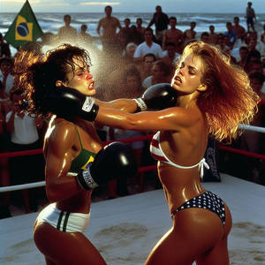 Int. Boxing - Poll Fight #1   USA vs Brazil