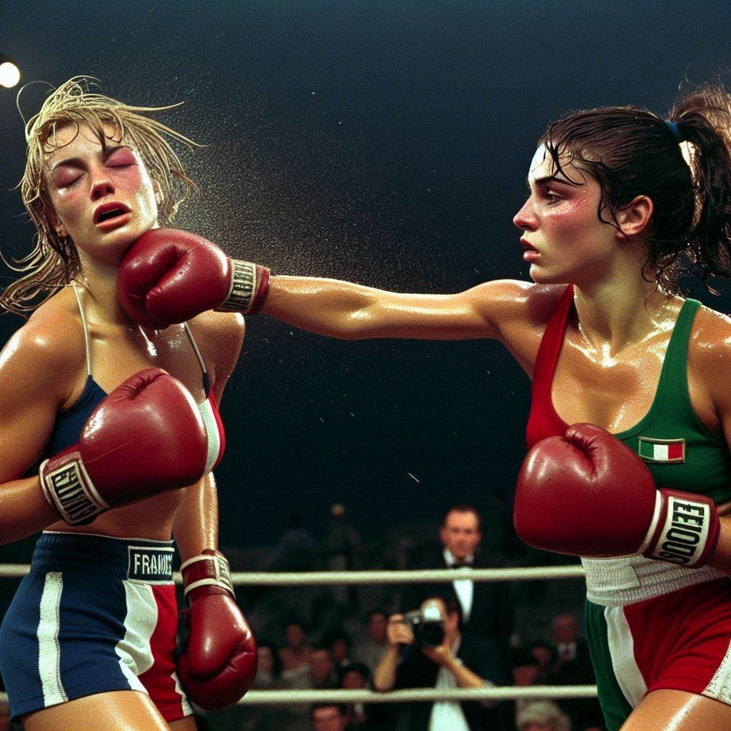 Italiana Boxeando International Boxing - Italy v France by matttt44515 on DeviantArt
