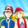 Ash and Serena art request