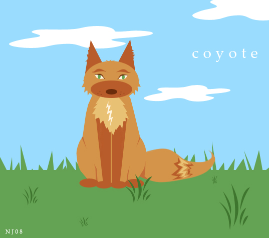 Coyote doing what Coyotes Do.