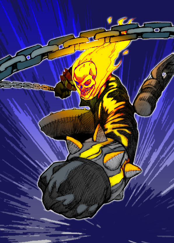 Ghost Rider Chain by krukid on DeviantArt
